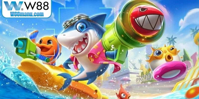 Các loại súng bắn cá W88 được hệ thống cung cấp rất đa dạng
