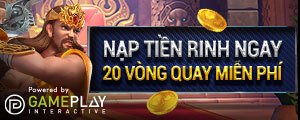 NẠP TIỀN W88 LIỀN TAY – RINH NGAY 20 VÒNG QUAY MIỄN PHÍ TẠI SLOT GAMEPLAY INTERACTIVE